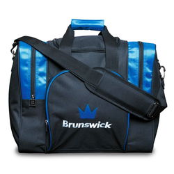 Brunswick Attack Single Tote Blue Bowling Bags