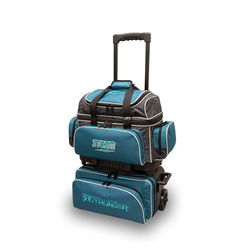 Storm Rolling Thunder 4 Ball Roller Steel Blue Bowling Bags