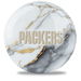 OnTheBallBowling NFL Green Bay Packers White Marble Ball Alt Image