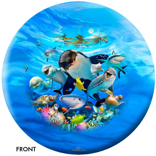 OnTheBallBowling Ocean Pals Ball MAIN Image - Main Image
