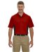 Review the Ash City Mens Fuse Polo Classic Red/Black