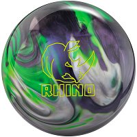 Brunswick Rhino Carbon/Lime/Silver Pearl Bowling Balls