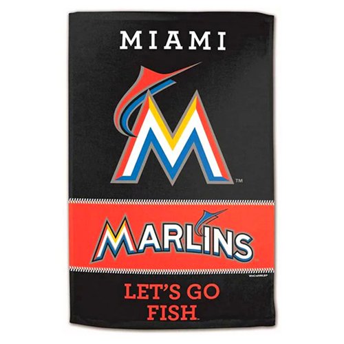 MLB Towel Miami Marlins 16X25