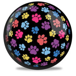 OnTheBallBowling Paw Prints Ball Bowling Balls