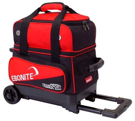 Ebonite Transport Single Roller Black/Red Main Image