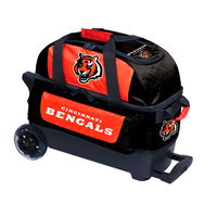 KR Strikeforce NFL Double Roller Cincinnati Bengals Bowling Bags