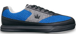 Brunswick Mens Renegade Blue Mesh-ALMOST NEW Bowling Shoes