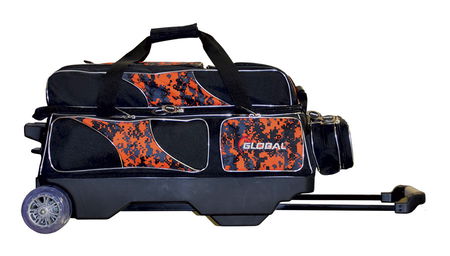 900Global Deluxe 3 Ball Roller Orange Camo Main Image