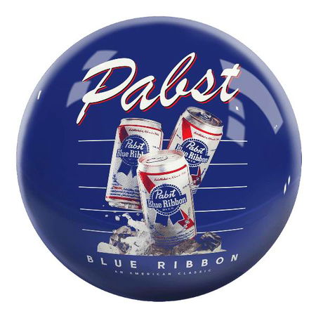 OnTheBallBowling Pabst Support Your Local Bartender Ball Main Image