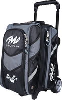 Motiv Vault Double Roller Covert Black Bowling Bags