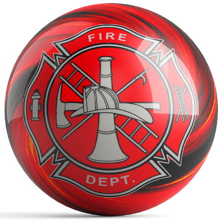 OnTheBallBowling Fire Dept Red Main Image