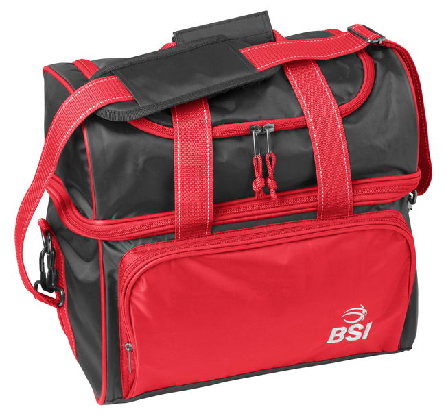 BSI Taxi Single Tote Red/Black MAIN Image - Main Image
