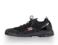 3G Mens Ascent Black Right Hand Bowling Shoes