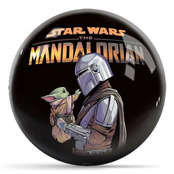 KR Strikeforce Star Wars Mandalorian Grogu and Mando Bowling Balls