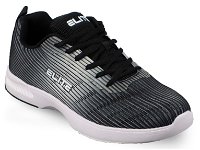 Elite Mens Wave Black/Grey Bowling Shoes
