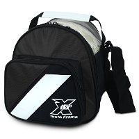 Tenth Frame Deluxe Add-On Bag Black Bowling Bags