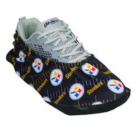 KR 2021 NFL Pittsburgh Steelers Shoe Covers MAIN Image
