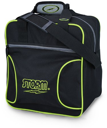 Storm Solo Single Tote Black/Grey/Lime Main Image