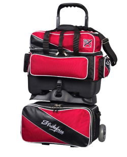 KR Strikeforce Fast 4 Ball Roller Red/Black-ALMOST NEW Bowling Bags