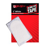 KR Strikeforce Sure Fit White 1" 30 Piece MAIN Image