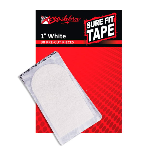 KR Strikeforce Sure Fit White 1" 30 Piece MAIN Image - Main Image