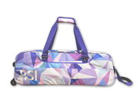 BSI Triple Roller/Tote Pink/Purple Triangles Bowling Bags