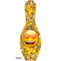 OnTheBallBowling Bowling Emoji Who Loves Ya Pin MAIN Image