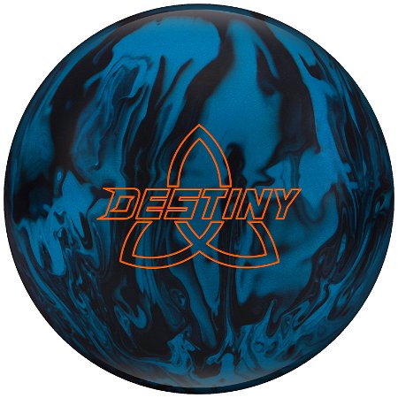 Ebonite Destiny Solid Blue/Black Main Image