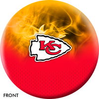 KR Strikeforce NFL on Fire Kansas City Chiefs Ball Bowling Balls