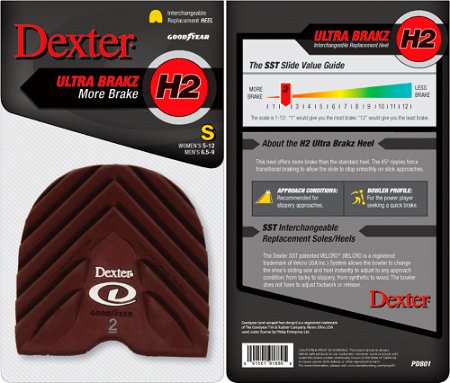 Dexter SST Ultra Brakz Heel Small (H2) Main Image