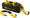 Trending Product : Vise 3 Ball Clear Top Roller/Tote Black/Yellow