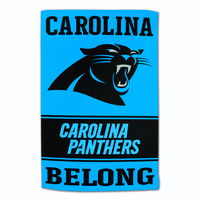 NFL Towel Carolina Panthers 16X25