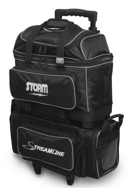 Storm Streamline 4 Ball Roller Black/Silver Main Image