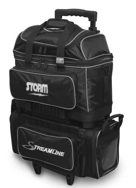 Storm Streamline 4 Ball Roller Black/Silver + Free Shipping