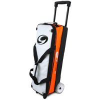 Genesis Sport Modular Triple Roller Orange Bowling Bags