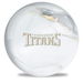 OnTheBallBowling NFL Tennessee Titans White Marble Ball Alt Image