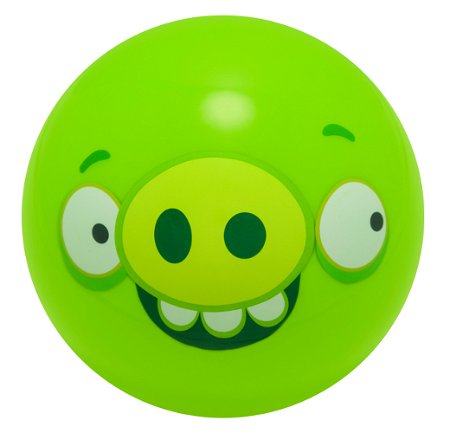 Ebonite Angry Birds Ball Green Minion Pig Main Image