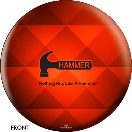 OnTheBallBowling Logo Ball - Hammer Triad Main Image