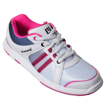 Brunswick Womens Sienna White/Black/Hot Pink Main Image