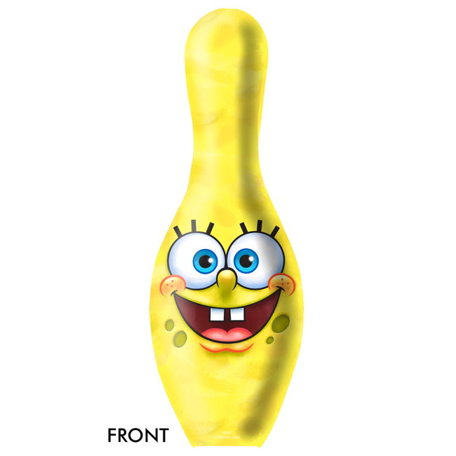 OnTheBallBowling SpongeBob Faces Pin MAIN Image - Main Image