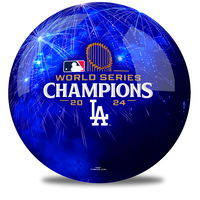 OnTheBallBowling 2024 World Series Champions Los Angeles Dodgers Ball MAIN Image
