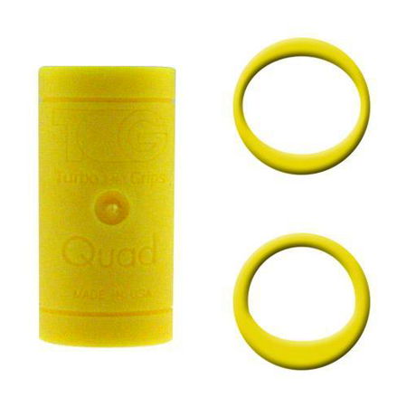 Turbo Grips Ms Quad Soft Mesh/Oval Lift Yellow Main Image