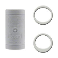 Turbo Grips Ms Quad Soft Mesh/Oval Lift White MAIN Image
