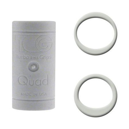 Turbo Grips Ms Quad Soft Mesh/Oval Lift White Main Image