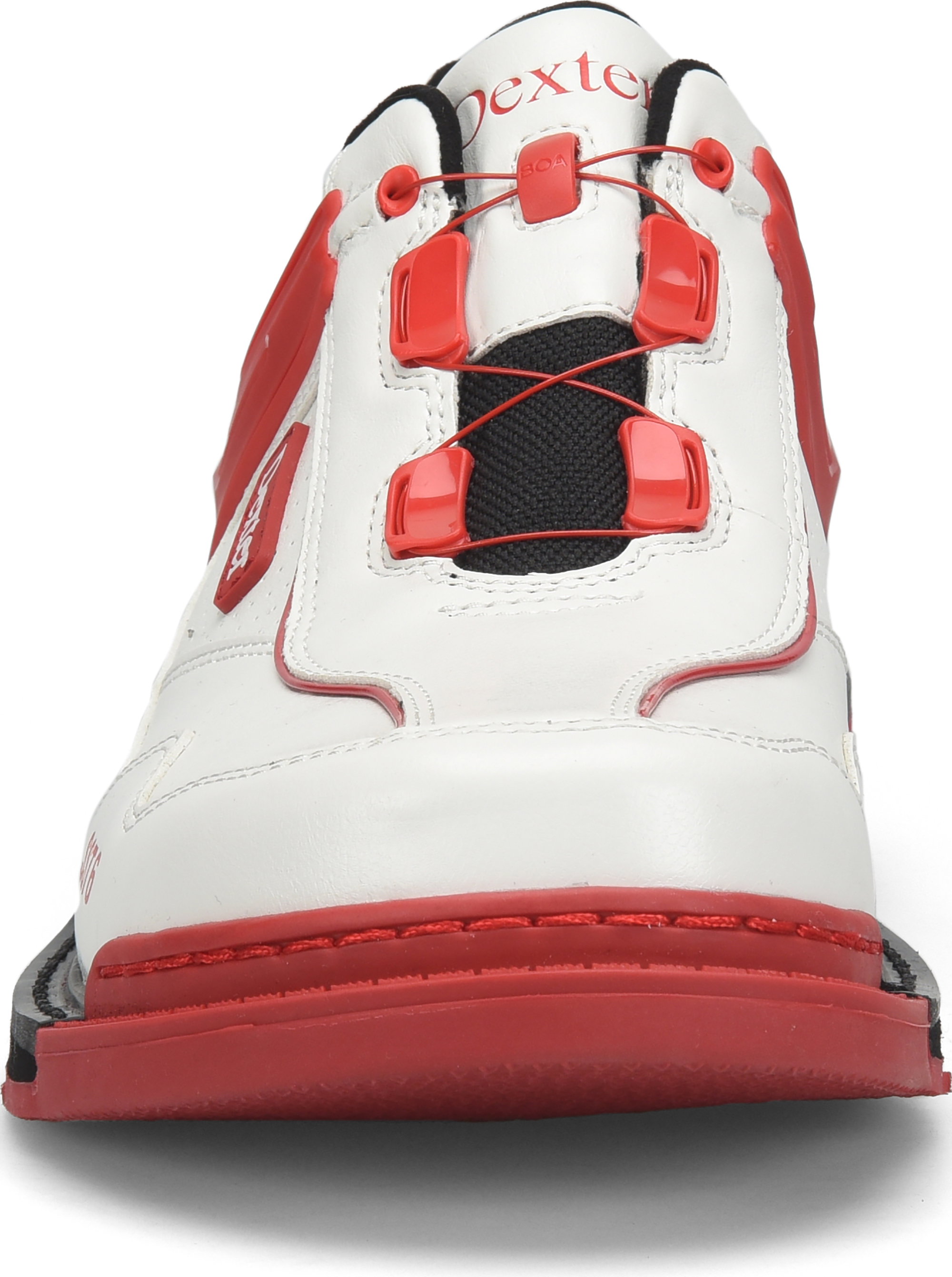 Scarpe Da Bowling Dexter Hybrid Boa Uomo – Nero/Rosso, Sistema Allacciatura A Disco