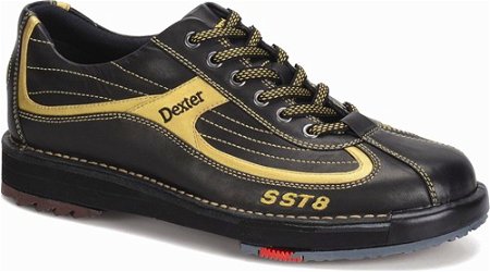 Dexter Mens SST 8 Black/Gold Right Hand or Left Hand-ALMOST NEW Main Image