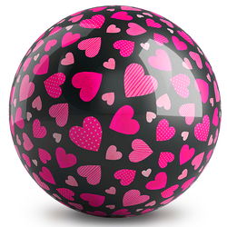 OnTheBallBowling Hearts Ball Bowling Balls