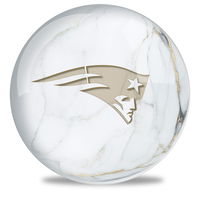 OnTheBallBowling NFL New England Patriots Marble Ball MAIN Image