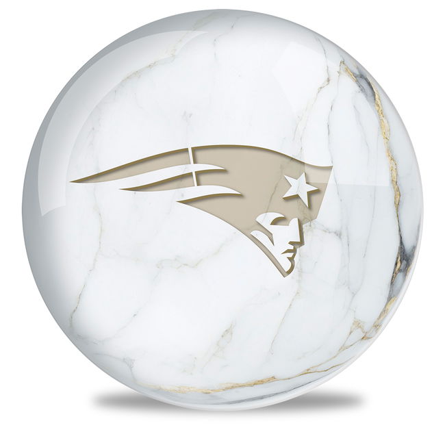 OnTheBallBowling NFL New England Patriots Marble Ball MAIN Image - Main Image