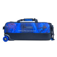 Hammer Black Widow Triple Tote Blue Dyesub Bowling Bags